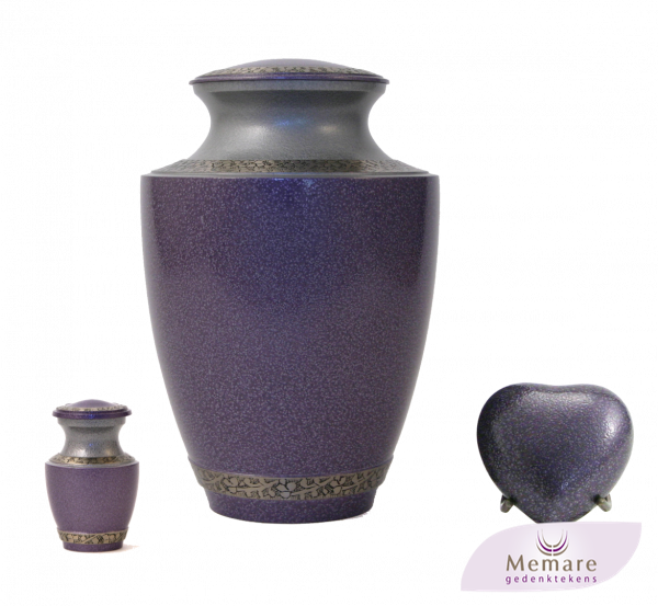 metalen sierurnen lilac