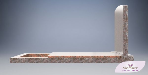 grafmonument met dekplaat 3