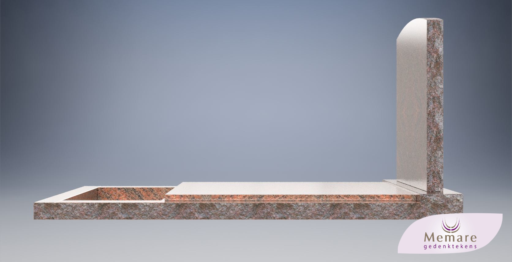 grafmonument met dekplaat 3